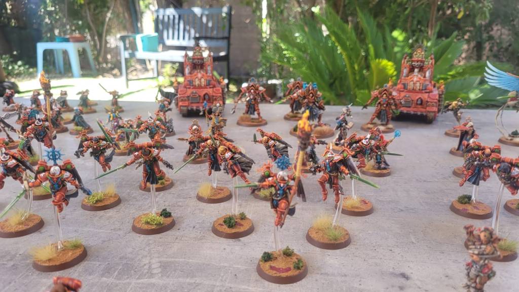 Warhammer 40K - Army on parade - Imperium - Zephyrim squad
