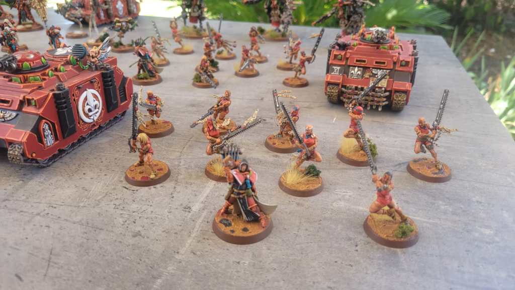 Warhammer 40K - Army on parade - Imperium - repentia squad